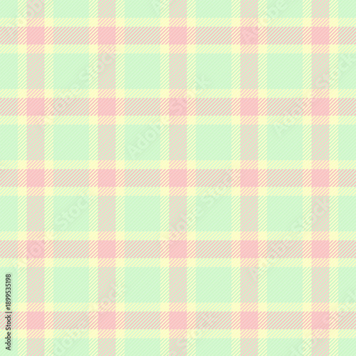 Countryside check vector textile, amazing tartan background plaid. Luxurious seamless texture fabric pattern in light and lemon chiffon colors.