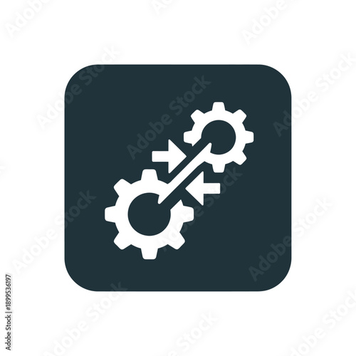Gears and Arrows Symbolizing Process and Direction