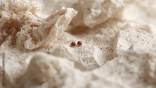 White Coral Resting on Light Surface in a Natural Setting With Soft Lighting ...