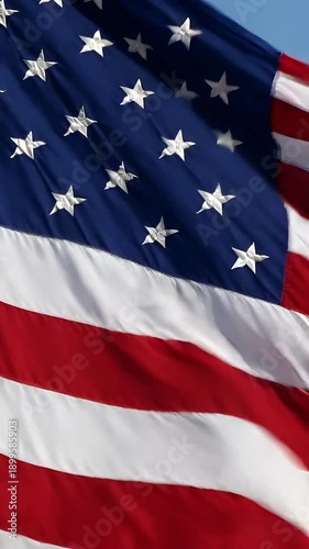 american flag on a blue background USA
