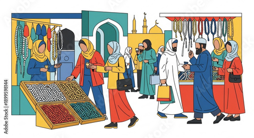 Retro-inspired abstract pattern with irregular shapes and a muted color palette of orange, brown, and beige, for vintage design.