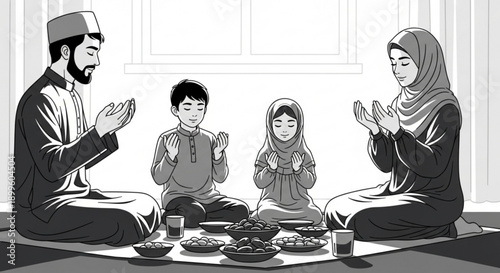 Whimsical illustration of a hot air balloon floating above a landscape, representing dreams, travel, and adventure.