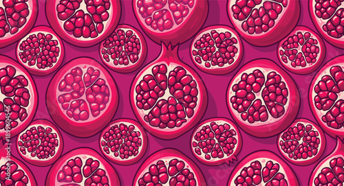 abstract seamless pattern with hearts