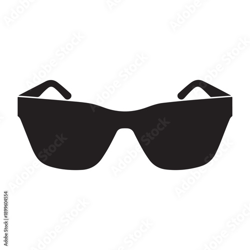sunglass frame vector on white background