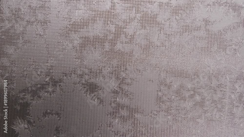 Wallpaper Mural frost on the glass surface Torontodigital.ca