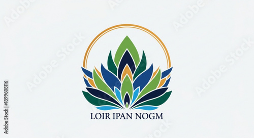 Golden intricate mandala design, spiritual and elegant illustration for meditation apps, yoga studios, and wellness branding.