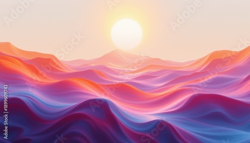 create an abstract image featuring a captivating backdrop of fiery oranges melting into soft pinks, blending seamlessly from top to bottom
