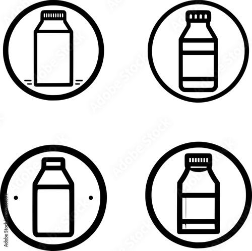 Educational vector illustration showing plastic bottle waste as an environmental problem, promoting awareness to reduce plastic pollution and protect nature.