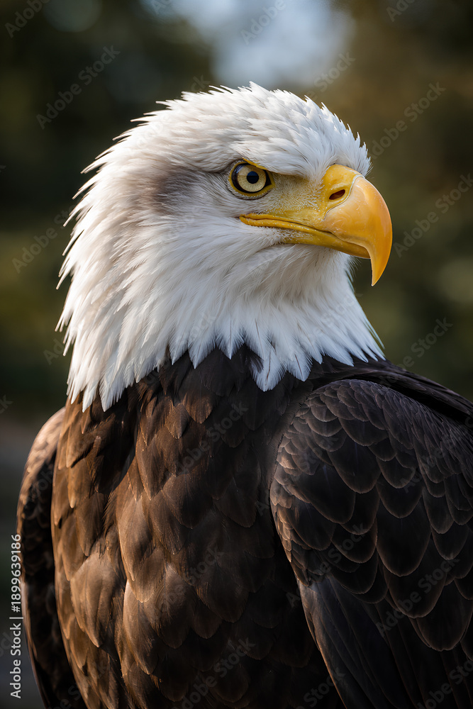 Obraz premium american bald eagle