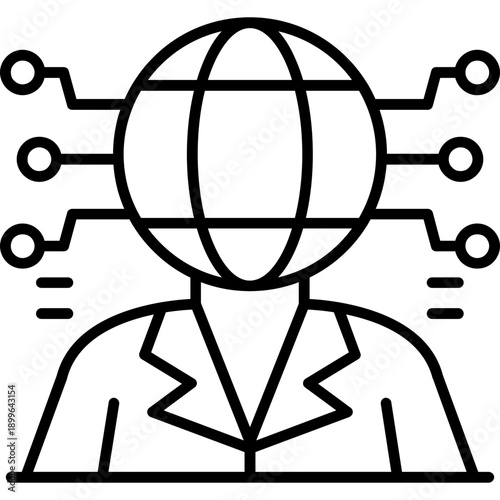 Technical Support Icon Vector Element