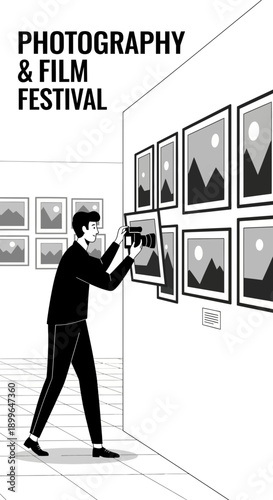 Capturing Artistry At A Prestigious Photography And Film Festival Event