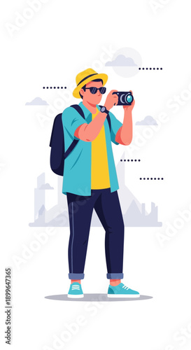 Capturing Memories A Modern Traveler's Journey Through Cityscapes