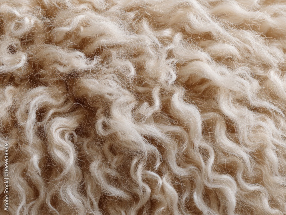 Fototapeta premium A close up of a pile of fluffy white fur