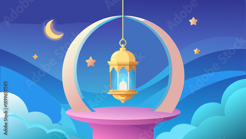 Whimsical fantasy character in glowing bubble