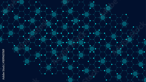 Abstract digital blockchain cube blocks concept. 3D big data cubes quantum computer technology idea. Artificial intelligence data core cubes design element