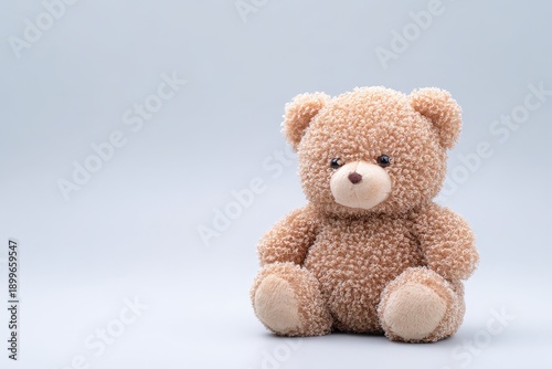 Isolated Teddy Bear toy, copy space for groupmj02, v2 low resolution
