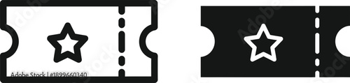 Star Ticket Icons
