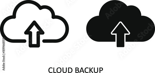 Cloud Backup Icons