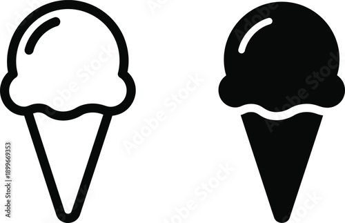Ice Cream Cone Icons