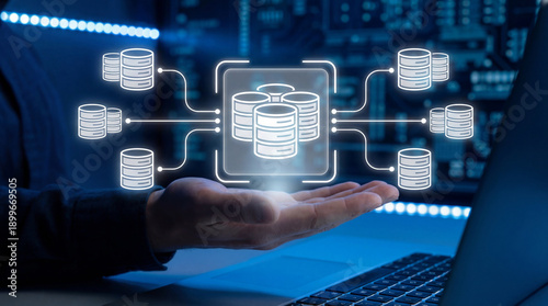 Cloud Data Storage and Database Network Technology for Digital Information Management System