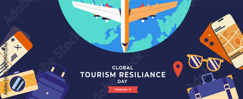 Global tourism resiliance day flyer 