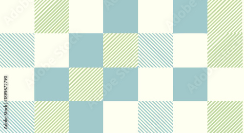 Light cotton gingham pattern for home decor