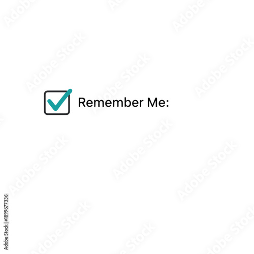 Remember Me Checkmark Icon