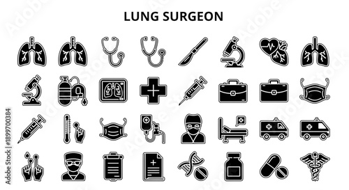 Lung Surgeon Stock Photography Image Featuring Medical Instruments