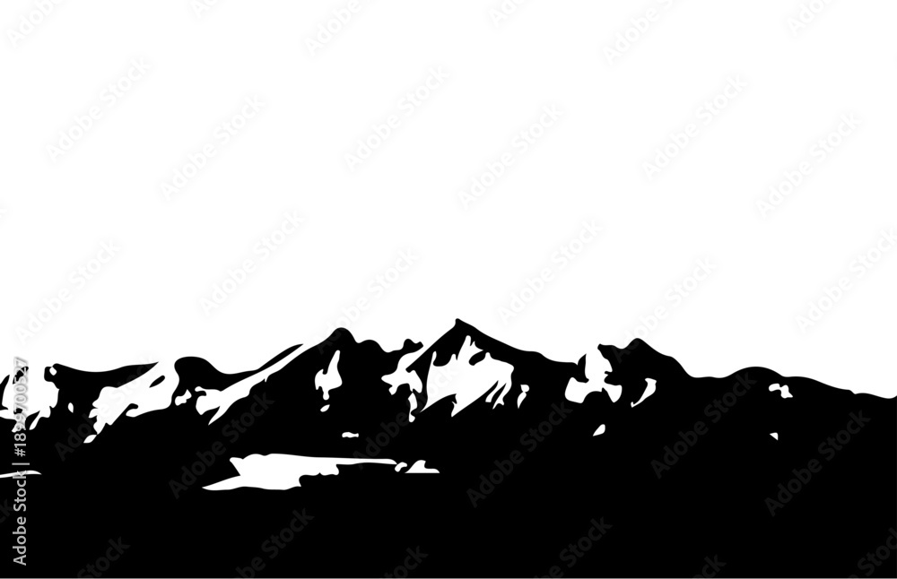 Obraz premium poland mountain vector
