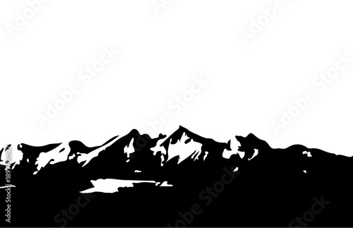 poland mountain vector