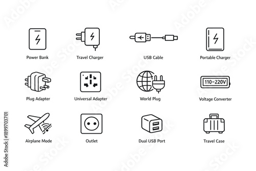 Essential travel gadgets: power banks, chargers, adapters, and more