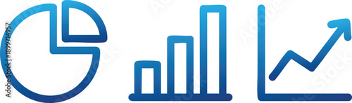 Business Graph Pie Chart Bar Chart Data Visualization