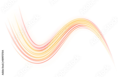 Glowing fire-like ribbons ripple dynamically, creating burning motion paths with bright molten edges. png