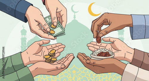 Smartphone screen displaying a social media feed with various posts, likes, and comments, representing online connectivity and digital interaction