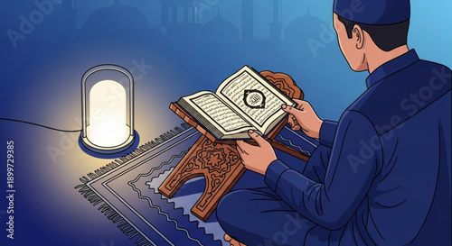 Cute cartoon illustration of a robot waving hello, friendly technology concept