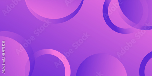 Dynamic vivid pink abstract with colorful gradient background. Circle shapes composition Space. Suit for business, corporate, institution, conference, party, festive, seminar