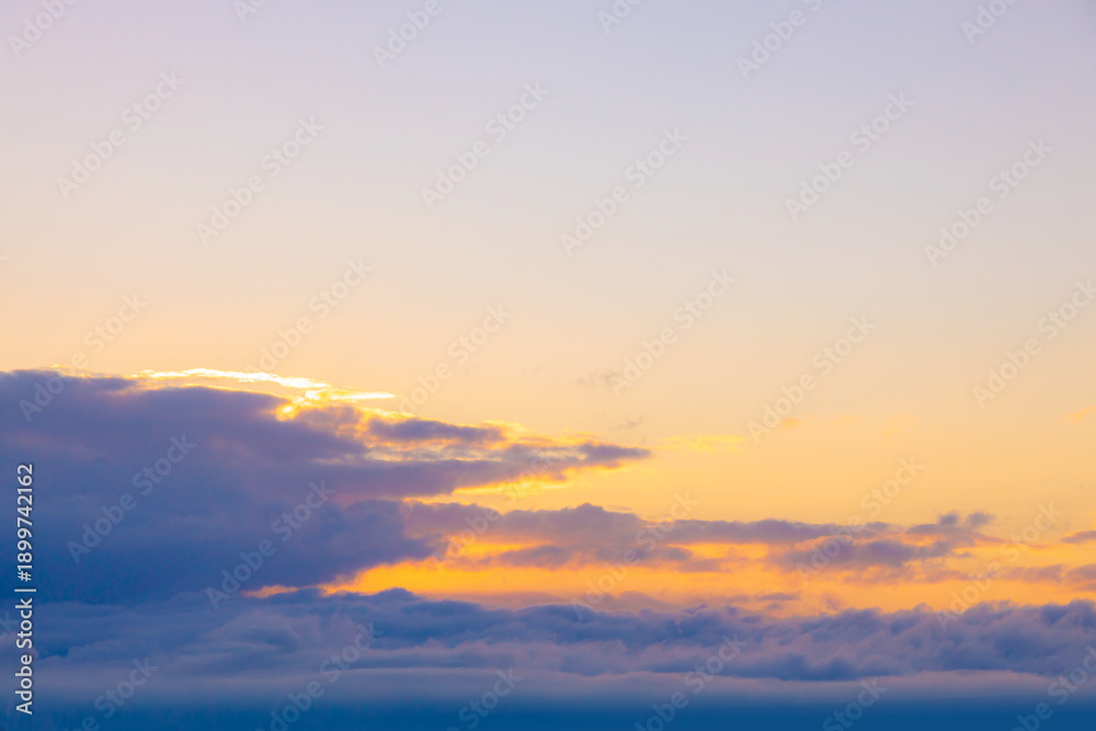 Fototapeta premium 朝焼けの空