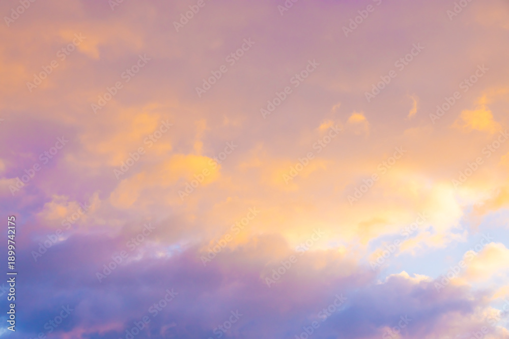 Obraz premium 朝焼けの空