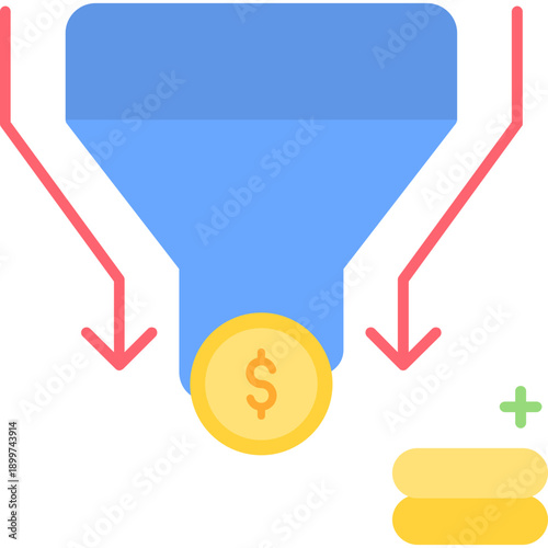 Sales pipeline Icon