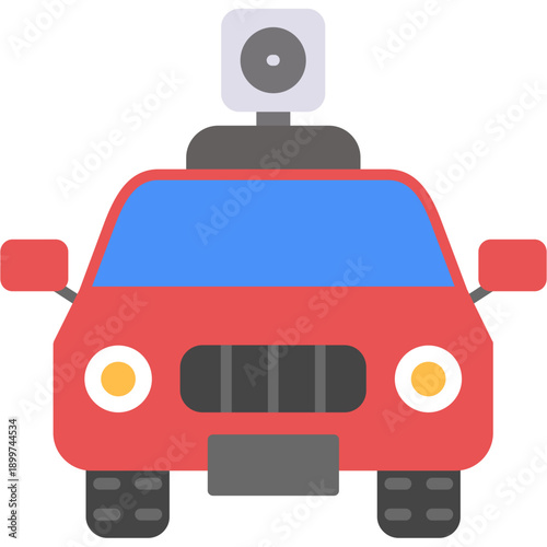 Self driving car Icon