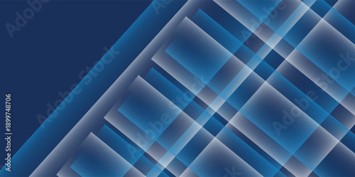 Dark blue gradient background with abstract graphic elements for presentation background and web header design. Suit for business, corporate, institution, party, festive, seminar, and talks.