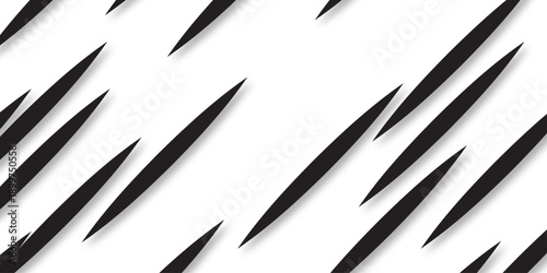  Black isolated lightning icon on white background. Black lightning bolt icons set, thunder energy and electric power symbol vector. Black and white seamless pattern vector illustration of flying bird