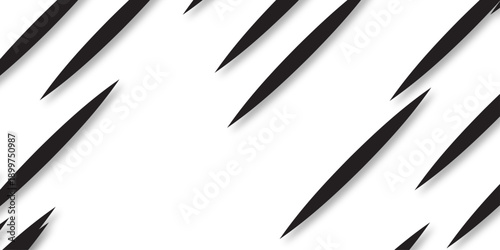  Black isolated lightning icon on white background. Black lightning bolt icons set, thunder energy and electric power symbol vector. Black and white seamless pattern vector illustration of flying bird