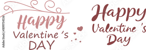 Love happy valentines day logo