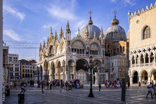 View of St. Mark's Square in Venice (Italy)