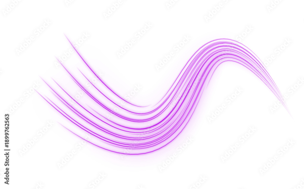 Obraz premium Bright pink brush strokes sweep dynamically across transparent background, forming playful artistic textures. png