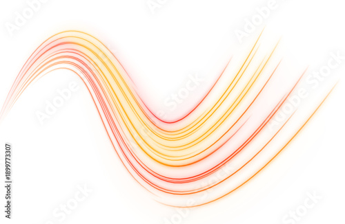 Burning orange red light streams race through darkness, leaving fiery trails and intense high-speed energy motion. png