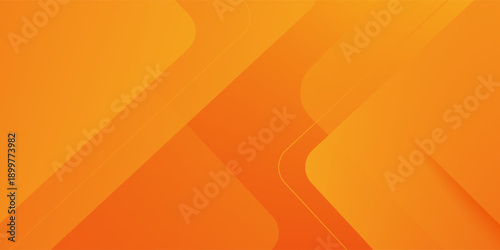 Abstract orange and yellow geometric background. Modern concept for graphic design, background, web design, poster, banner, book, slideshow. Vector illustration