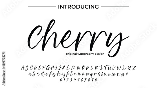 Cherry - Elegant Script Font for Smooth Handwritten Design and Creative Typography