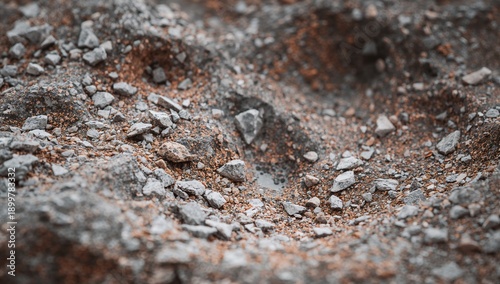 Rocks and Gravel on a Dry Ground in a Natural Setting During Daylight